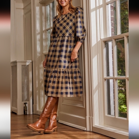 NWT Summersalt The Tiered Midi Dress - Picture 1 of 8